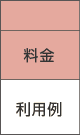 サービス事業者 料金表